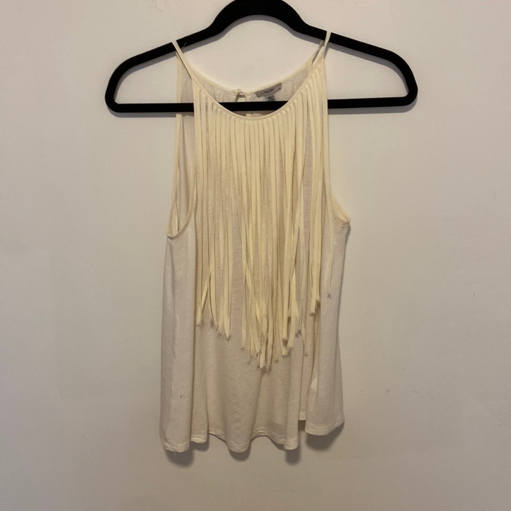 Fringe tank top